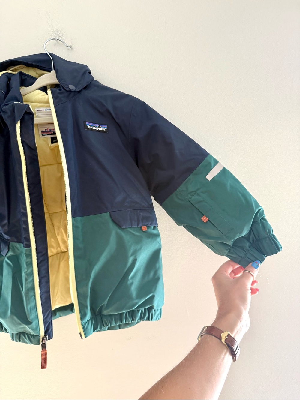 Patagonia Kids Insulated Snow Pile Coat – Size 4T - Picture 4 of 5